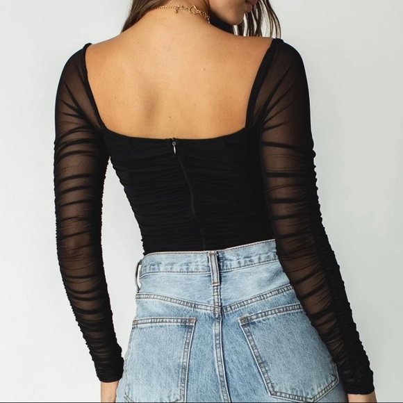 SOLD. Princess Polly Delany Bodsuit - Picture 3 of 4